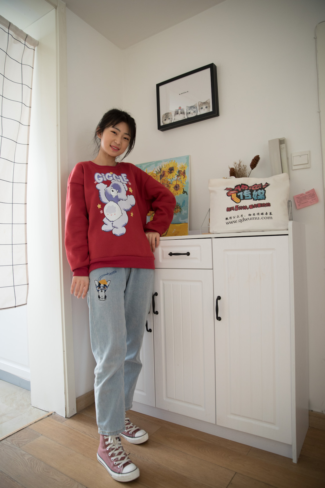 资讯|物恋传媒 &#8211; NO.389期 《小凌》 帆布鞋，棉袜，裸足