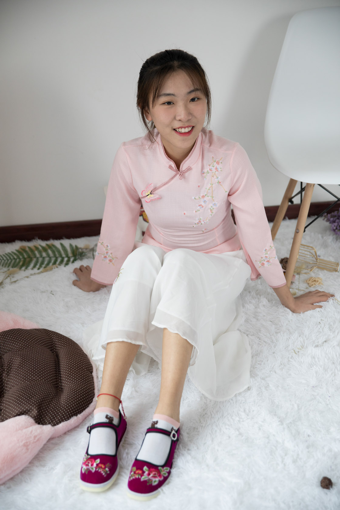 物恋传媒 - NO.385期 《elise》 汉服，布鞋，棉袜，裸足