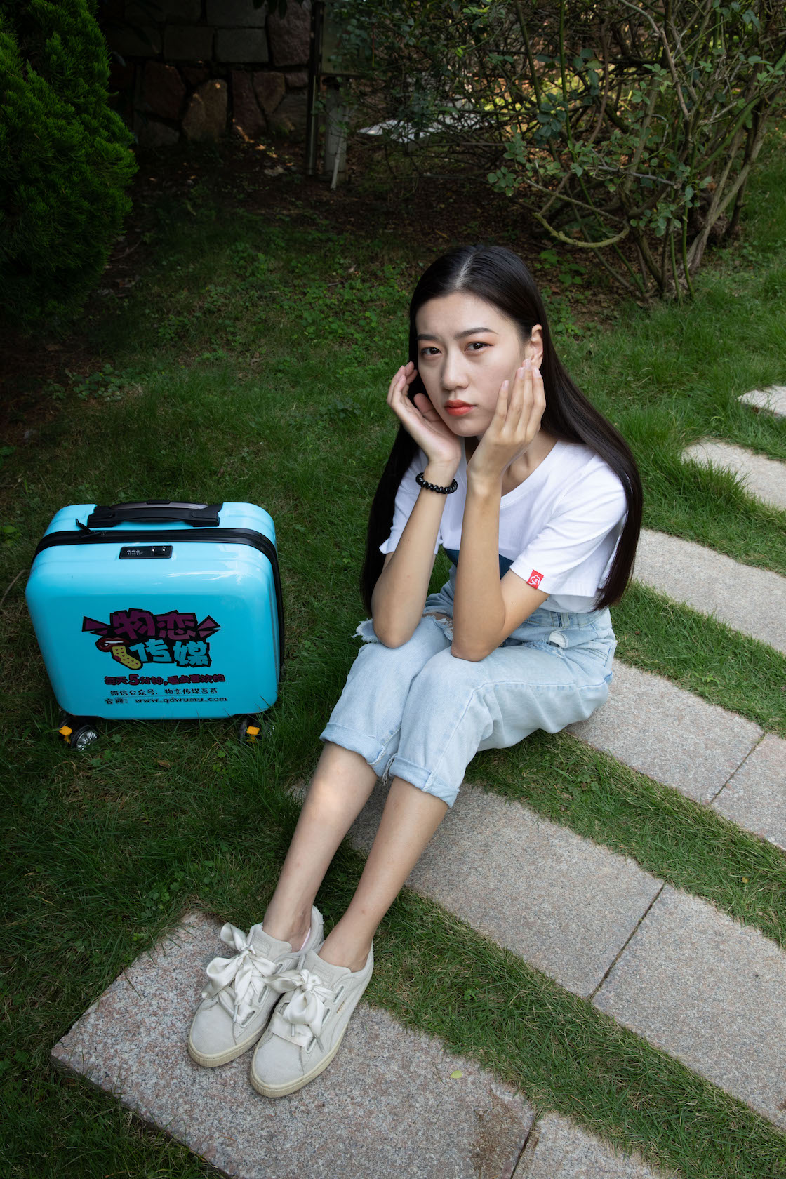 资讯|物恋传媒 &#8211; NO.528期 《苏镶》 帆布鞋，粉棉袜，裸足