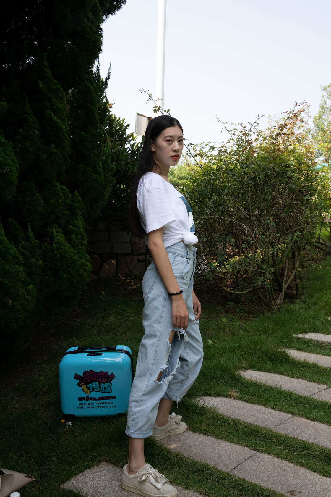 资讯|物恋传媒 &#8211; NO.528期 《苏镶》 帆布鞋，粉棉袜，裸足