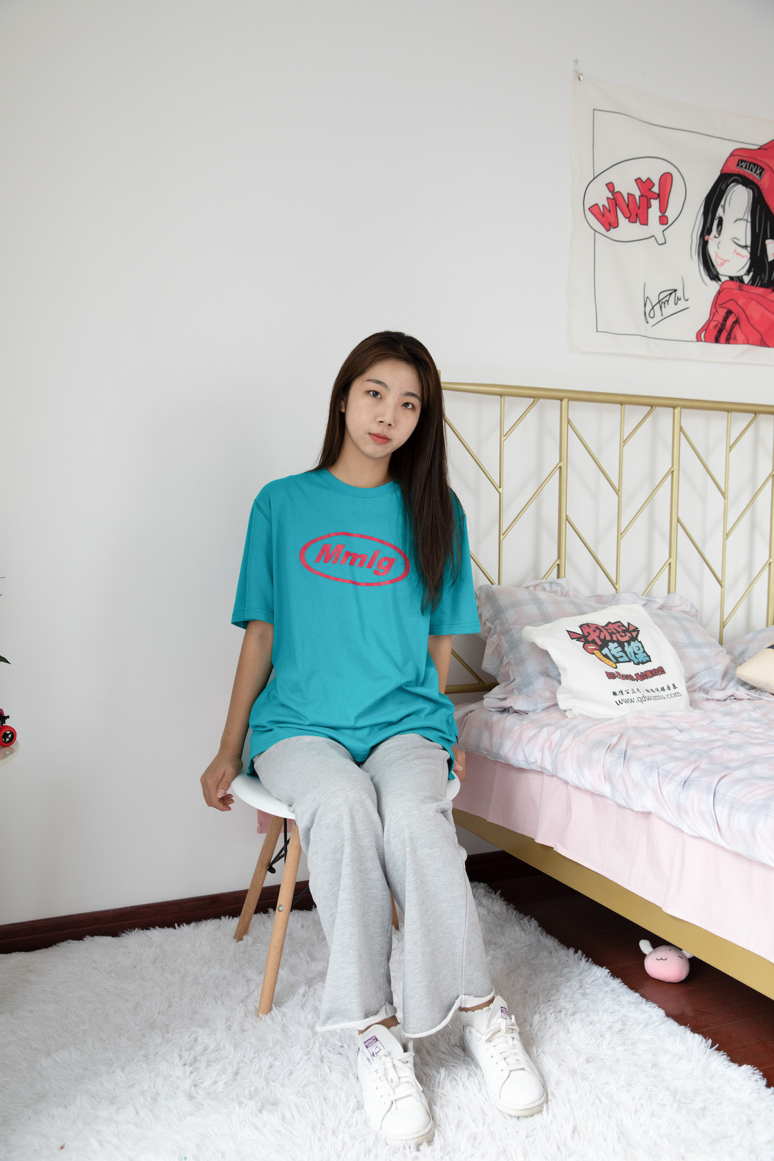 资讯|物恋传媒 &#8211; NO.508期 《心心》 板鞋，白棉袜，裸足