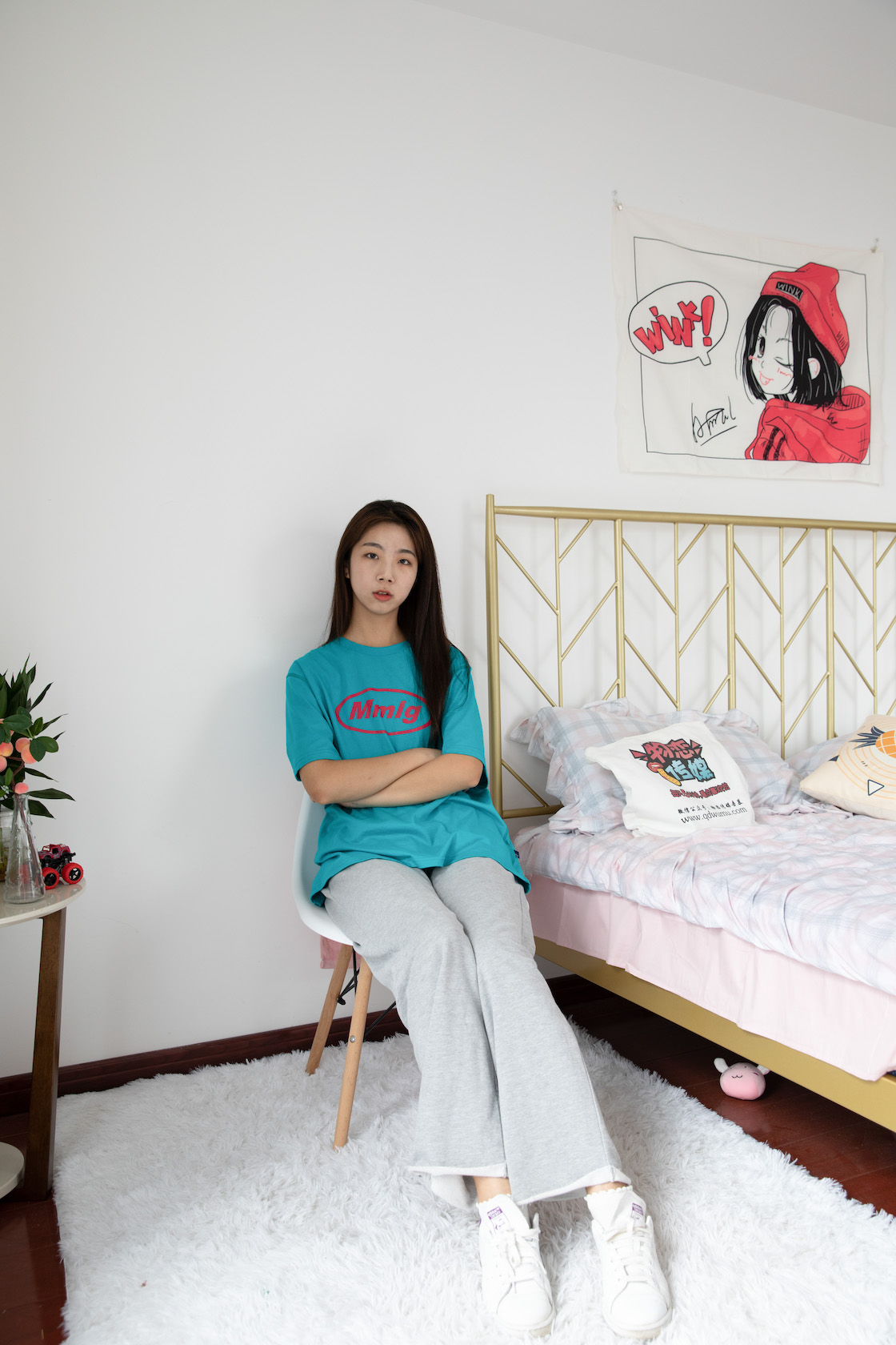 资讯|物恋传媒 &#8211; NO.508期 《心心》 板鞋，白棉袜，裸足