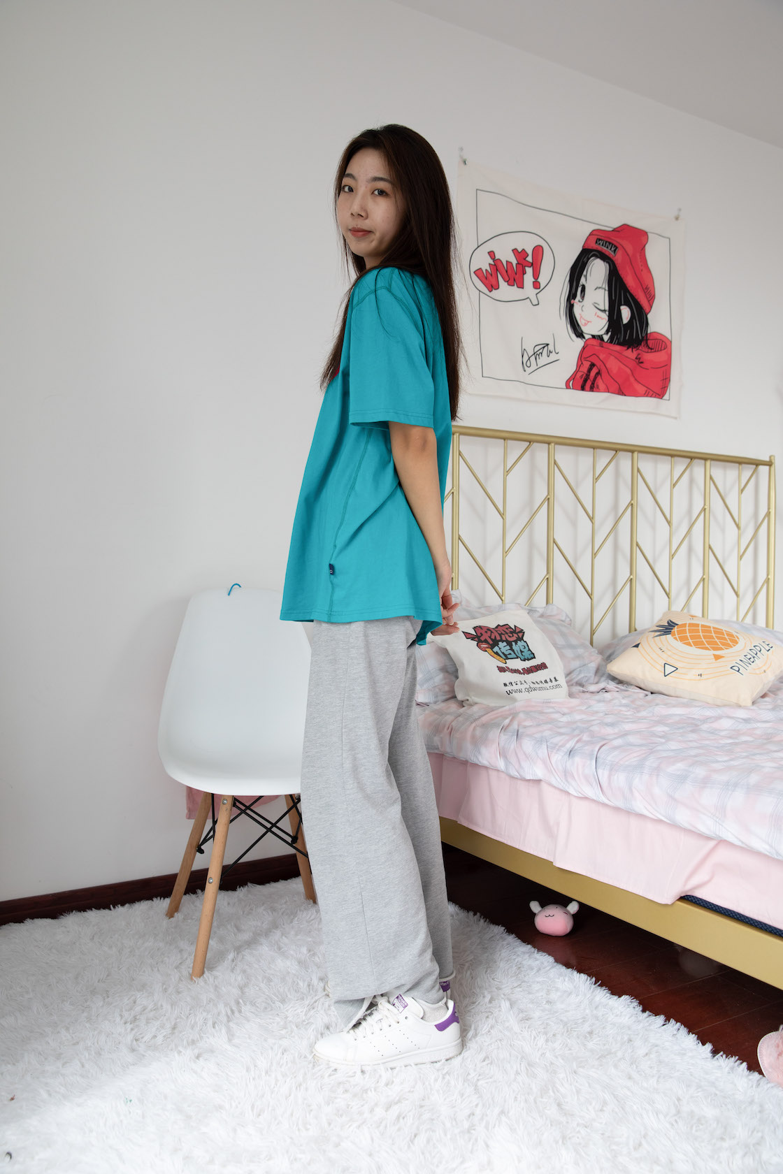 资讯|物恋传媒 &#8211; NO.508期 《心心》 板鞋，白棉袜，裸足