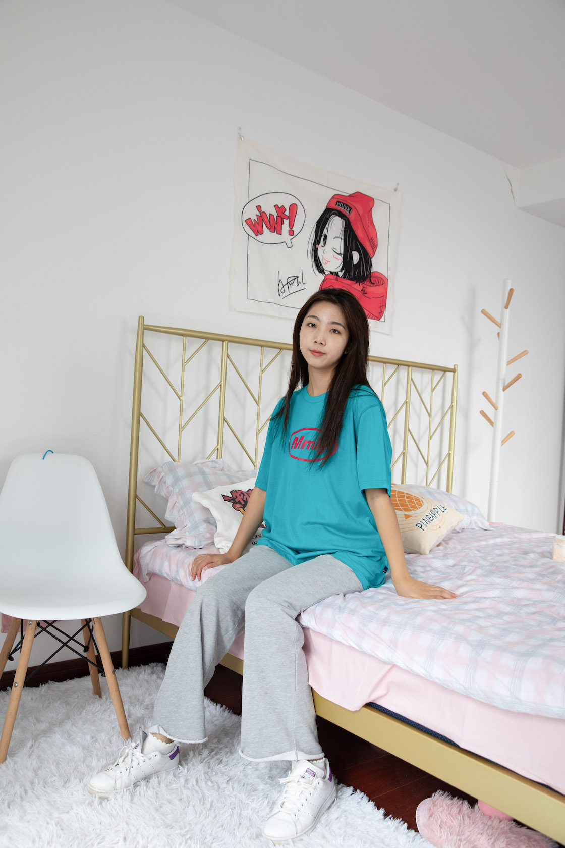 资讯|物恋传媒 &#8211; NO.508期 《心心》 板鞋，白棉袜，裸足