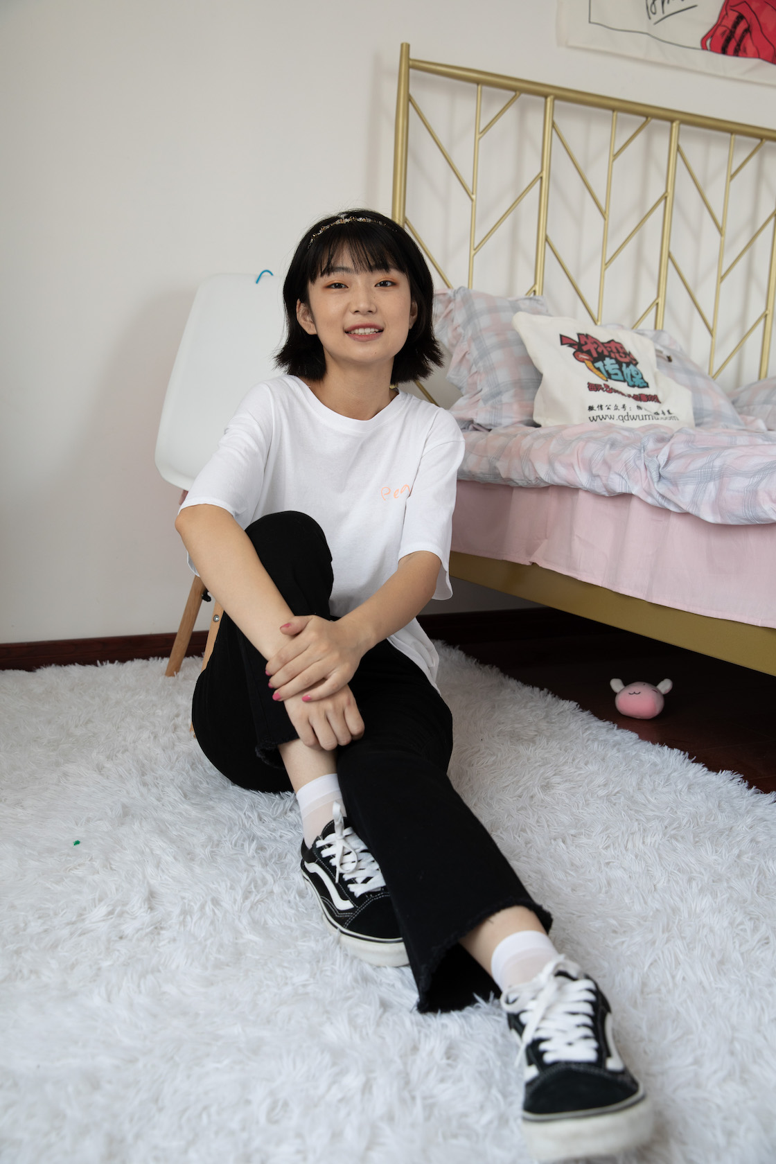 资讯|物恋传媒 &#8211; NO.504期 《小凌》 vans，短白丝，短灰丝，裸足