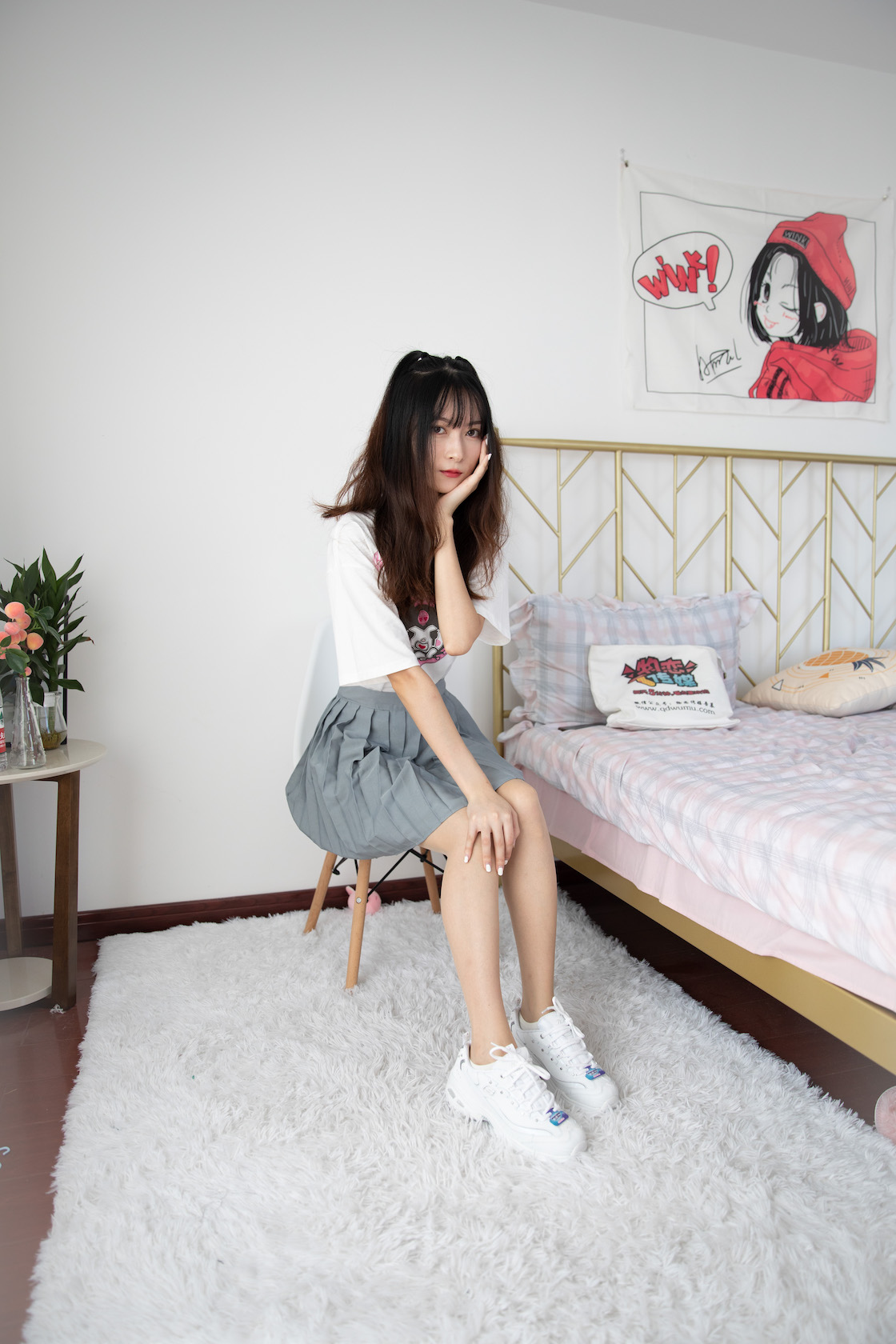 资讯|物恋传媒 &#8211; NO.532期 《猫耳》 斯凯奇运动鞋，棉袜，肉丝