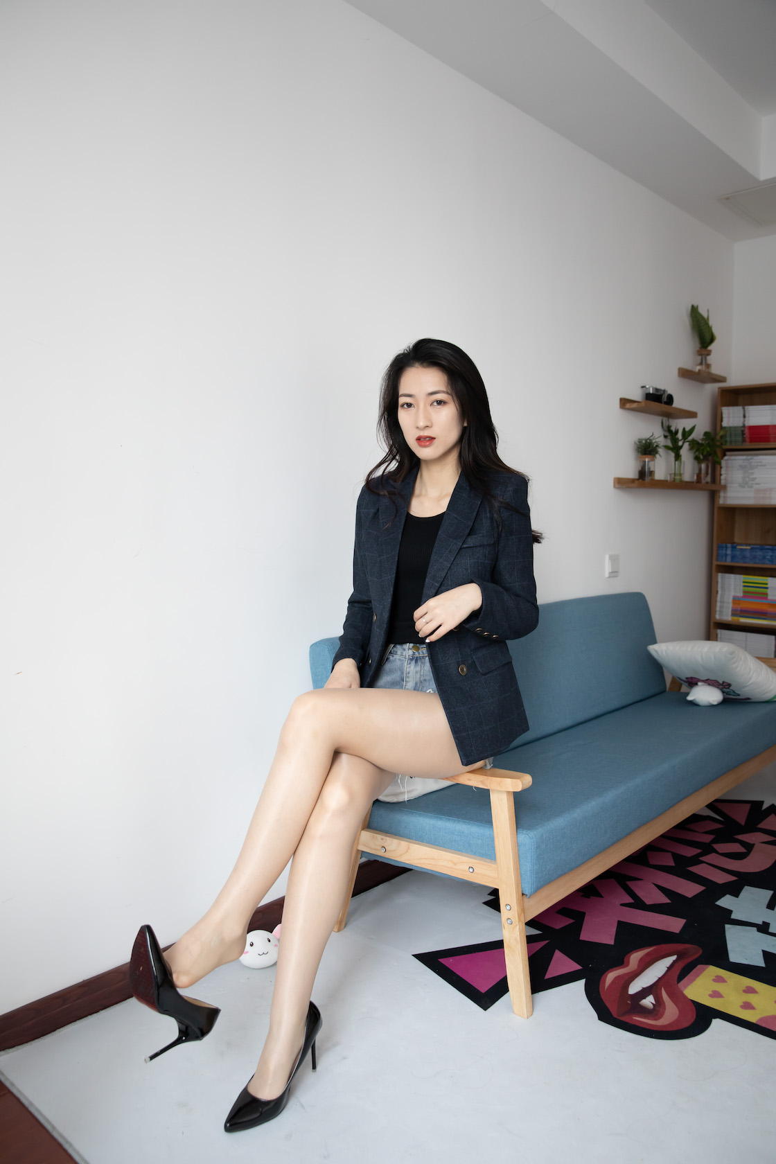 资讯|物恋传媒 &#8211; NO.675期 《小茶》 高跟鞋，油亮肉丝，油亮黑丝，普通黑丝