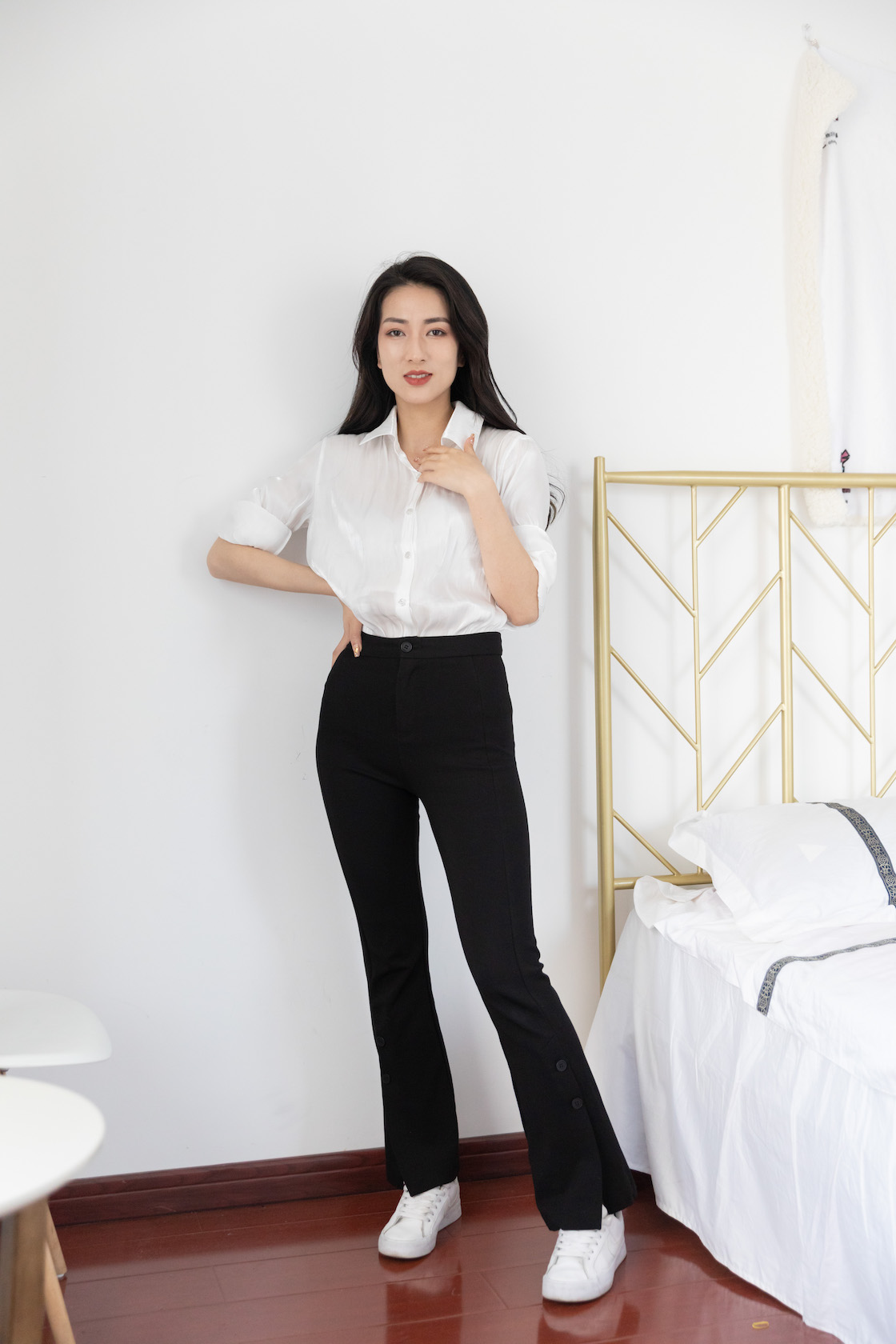 资讯|物恋传媒 &#8211; NO.801期 《小茶》 板鞋，白棉袜，裸足