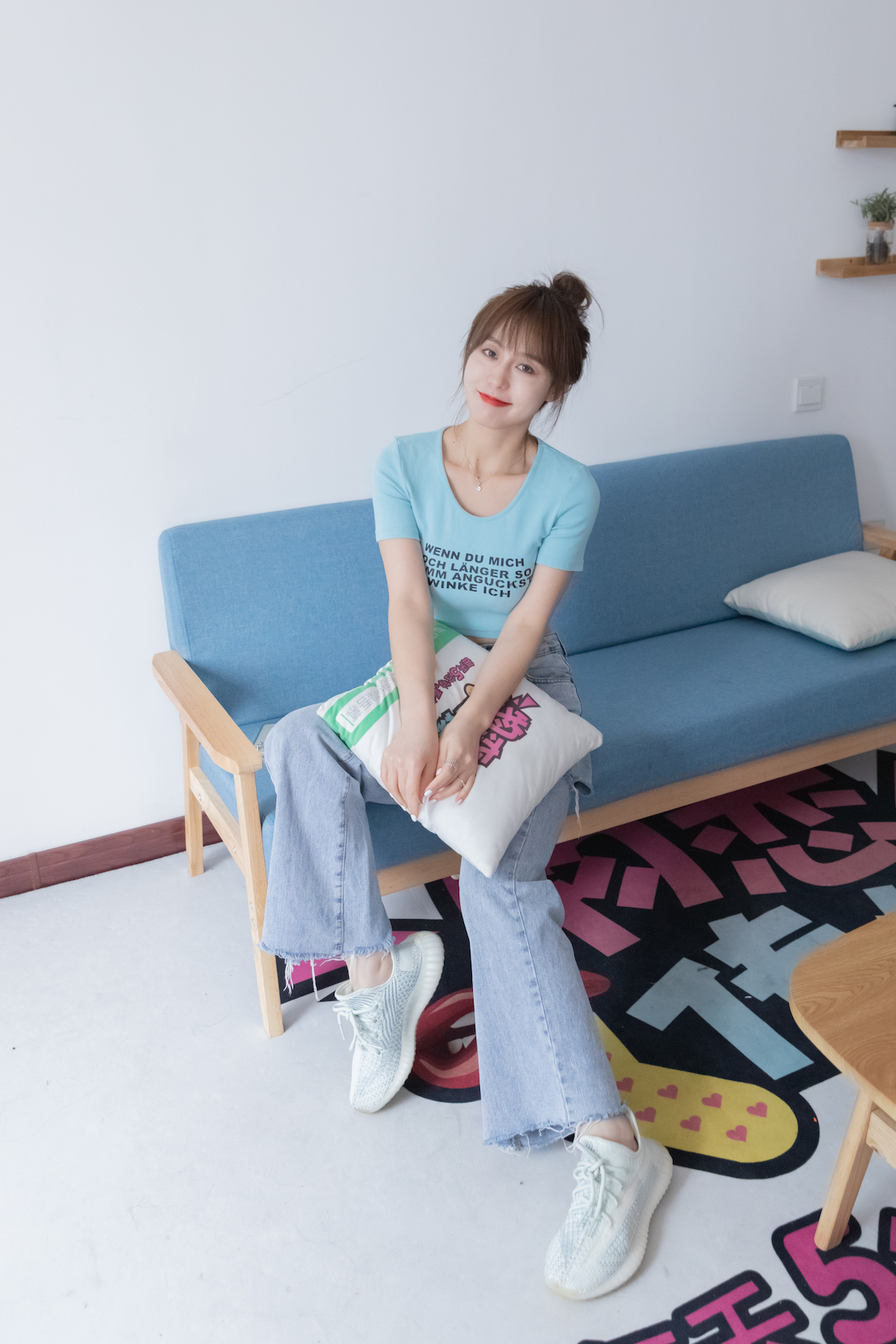 资讯|物恋传媒 &#8211; NO.798期 《困困》 椰子，纯白棉袜，裸足