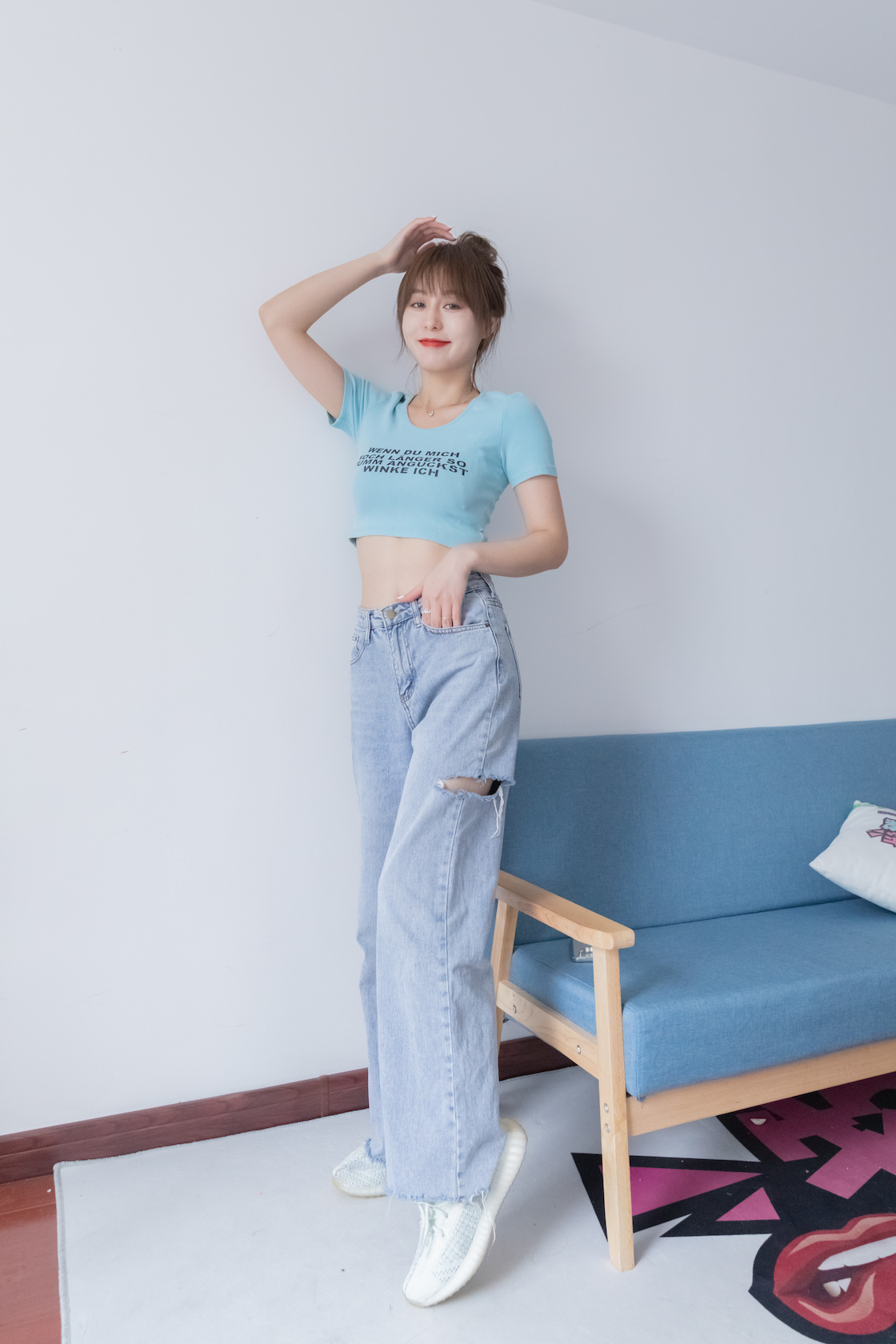 资讯|物恋传媒 &#8211; NO.798期 《困困》 椰子，纯白棉袜，裸足