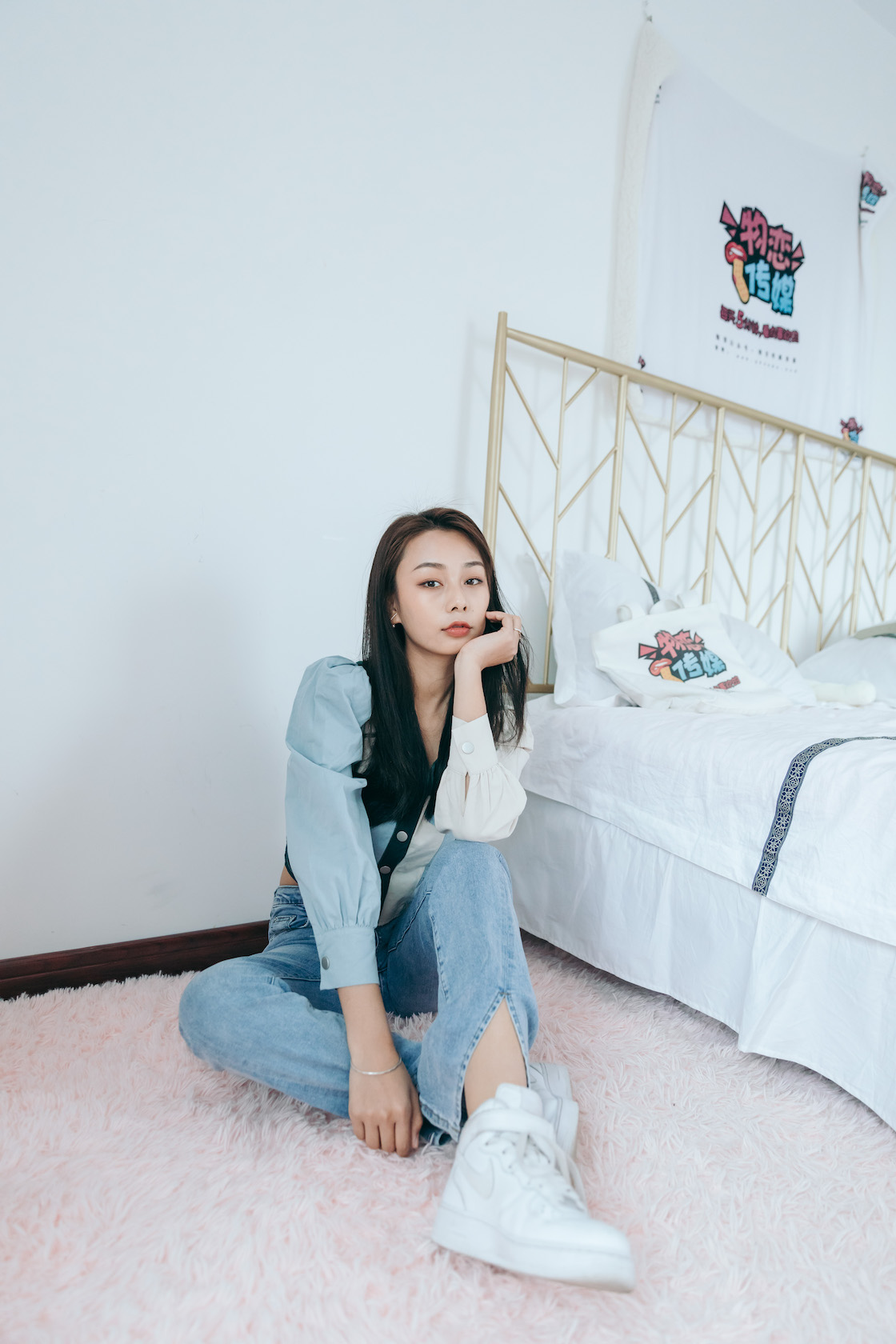 资讯|物恋传媒 &#8211; NO.869期 《岚岚》 空军一号板鞋，白棉袜，裸足，热水泡脚剧情