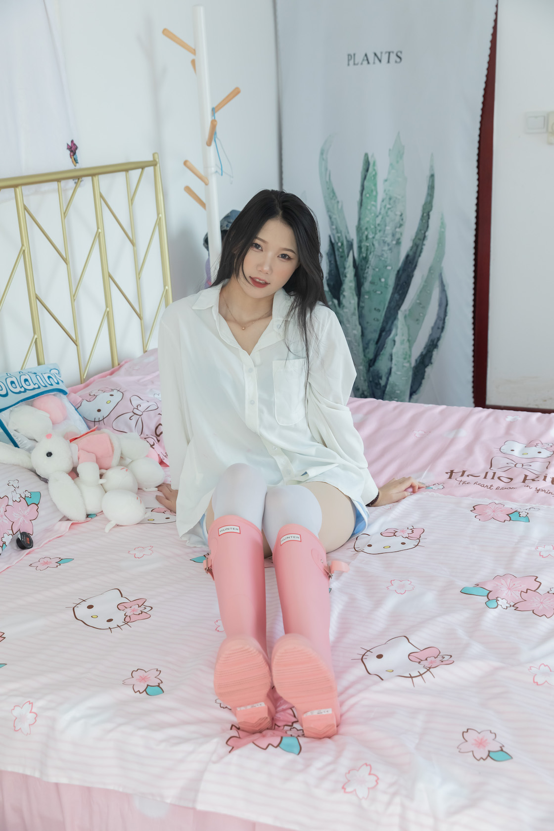 资讯|物恋传媒 &#8211; NO.912期 《小竹》 雨靴，厚白丝