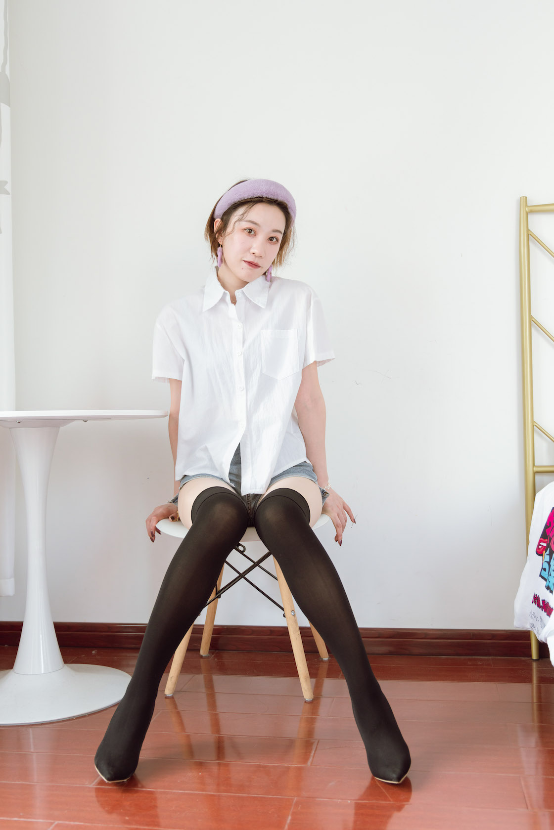 资讯|物恋传媒 &#8211; NO.989期 《七七》 高跟长靴，肉丝