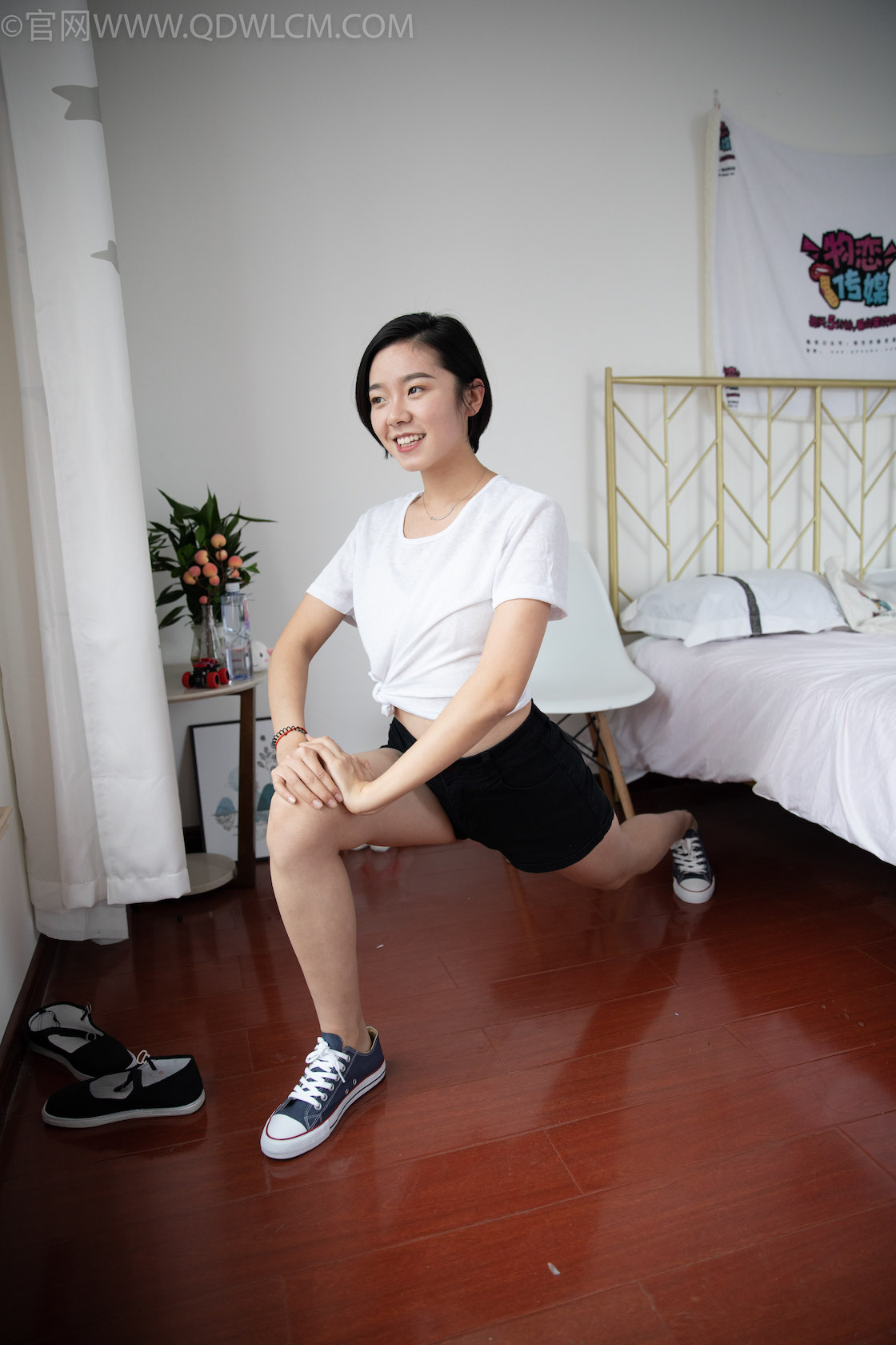 资讯|物恋传媒 &#8211; NO.1081期 《小飞》 运动少女[帆布鞋，船袜，裸足