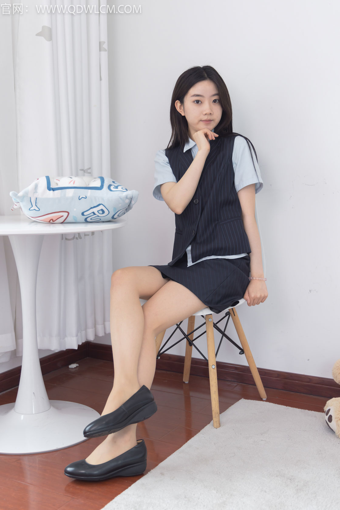 资讯|物恋传媒 &#8211; NO.1352期 《欢欢》 黑皮鞋，肉丝[脚尖微加固款]