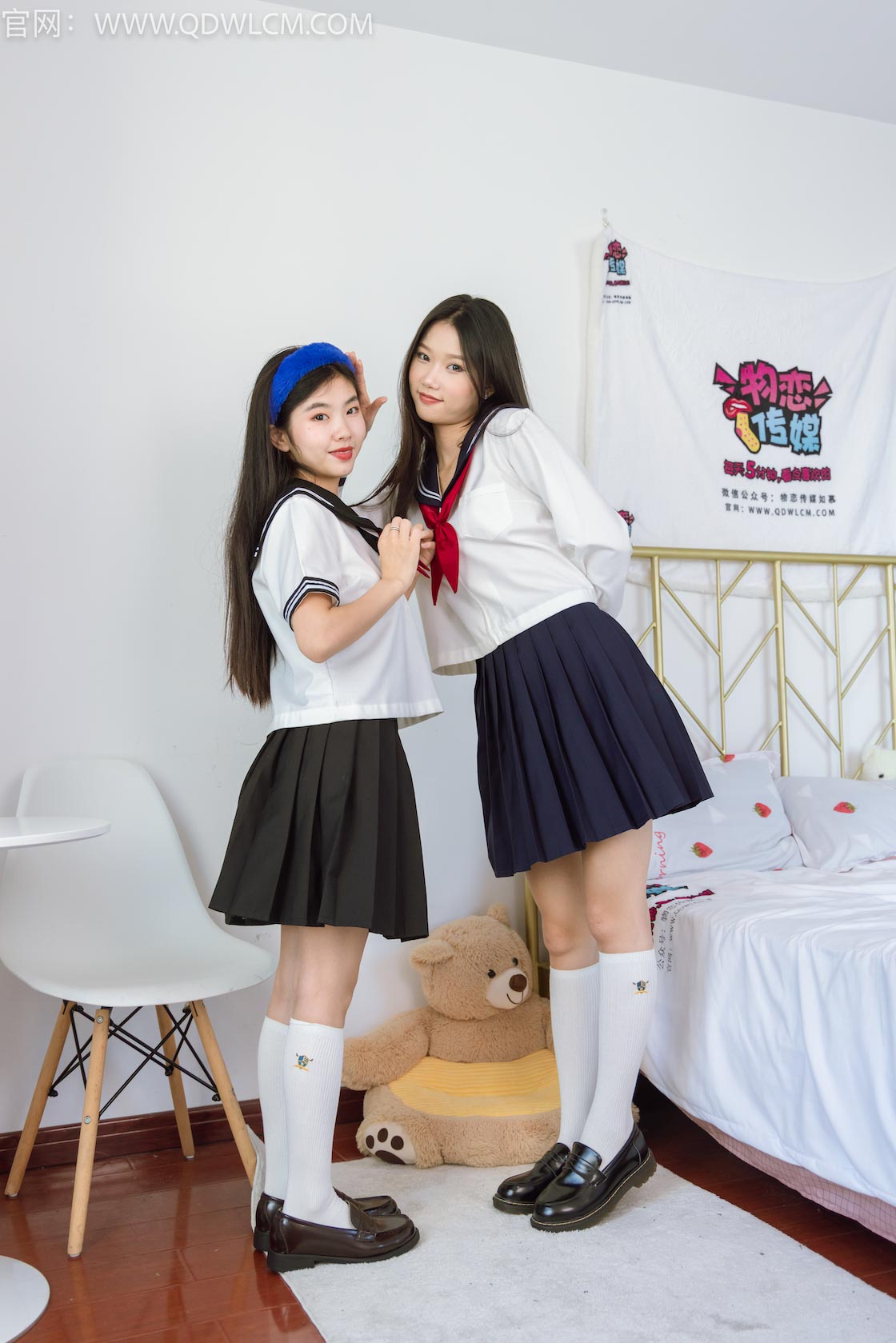 资讯|物恋传媒 &#8211; NO.1344期 《小竹米米》 皮鞋，长筒白棉袜，裸足，视频内含小竹米米打架，脚对脚等剧情