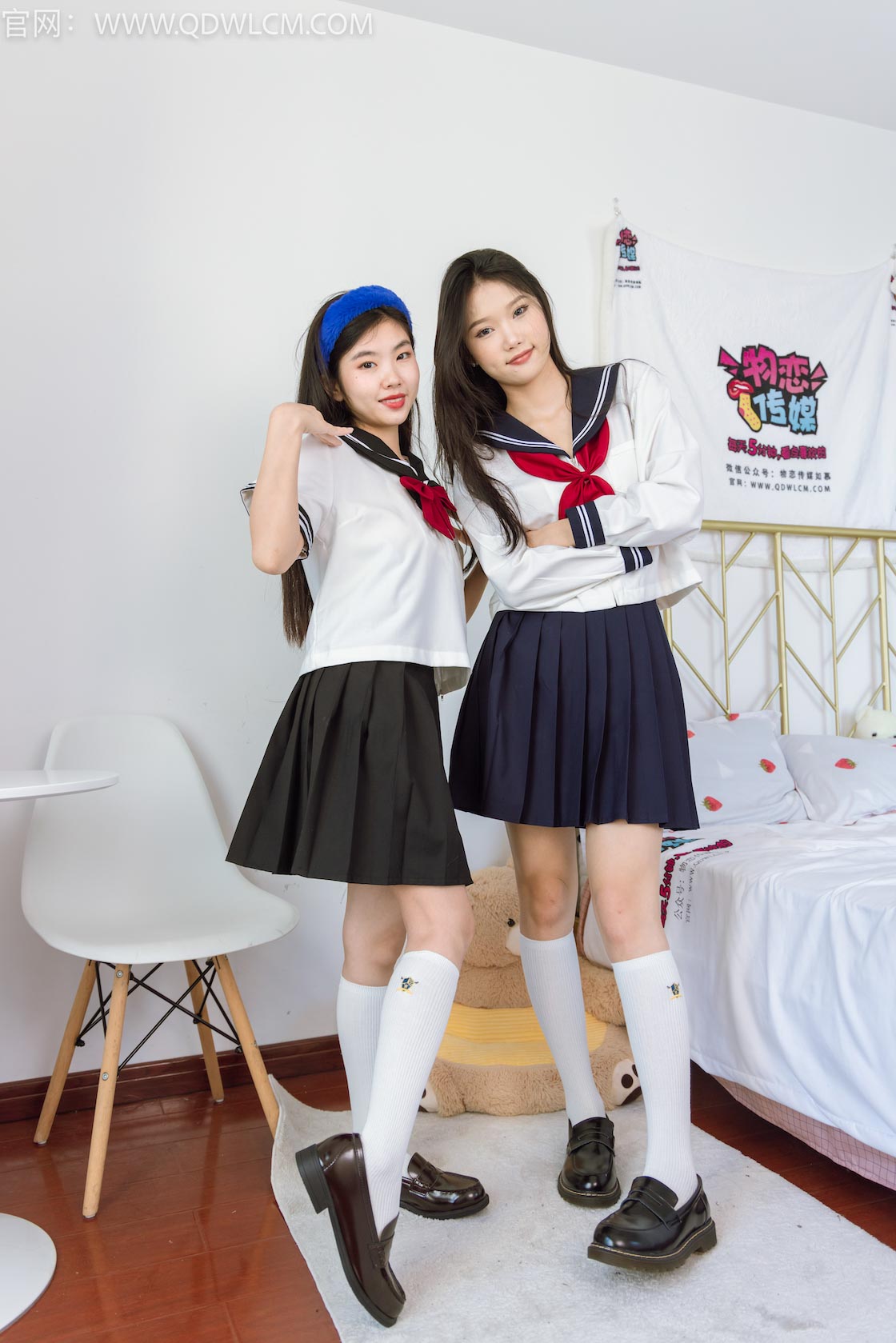 资讯|物恋传媒 &#8211; NO.1344期 《小竹米米》 皮鞋，长筒白棉袜，裸足，视频内含小竹米米打架，脚对脚等剧情