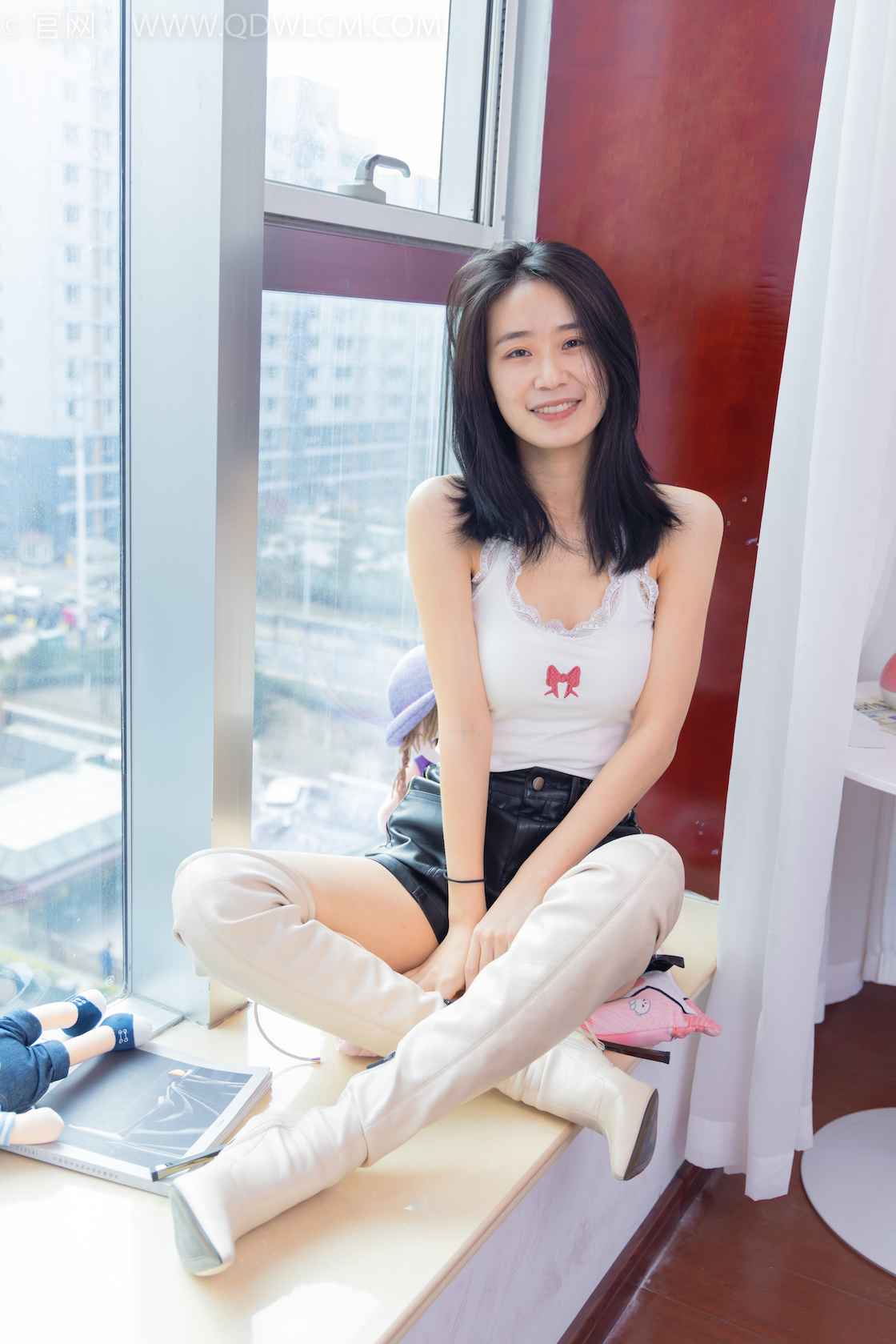 资讯|物恋传媒 &#8211; NO.1578期 《菜菜》 长靴[比重偏多]，短白棉袜，裸足