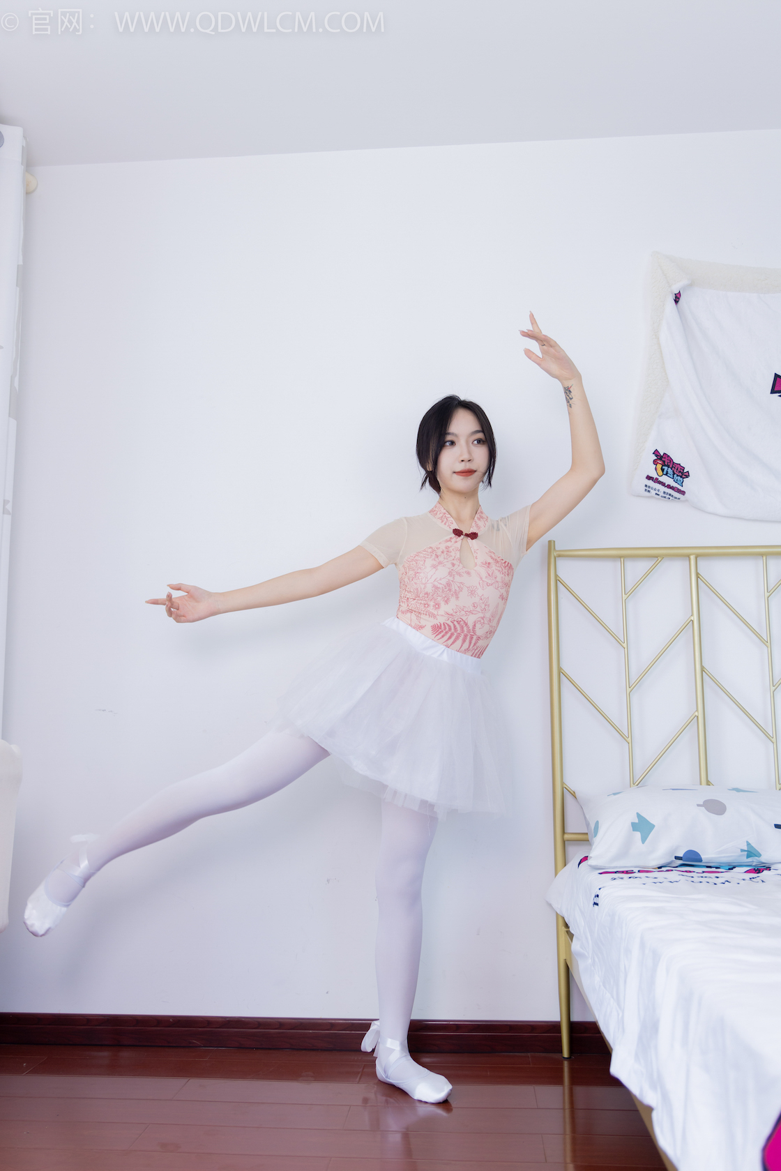 资讯|物恋传媒 &#8211; NO.1669期 《纱纱》 芭蕾鞋，厚白丝