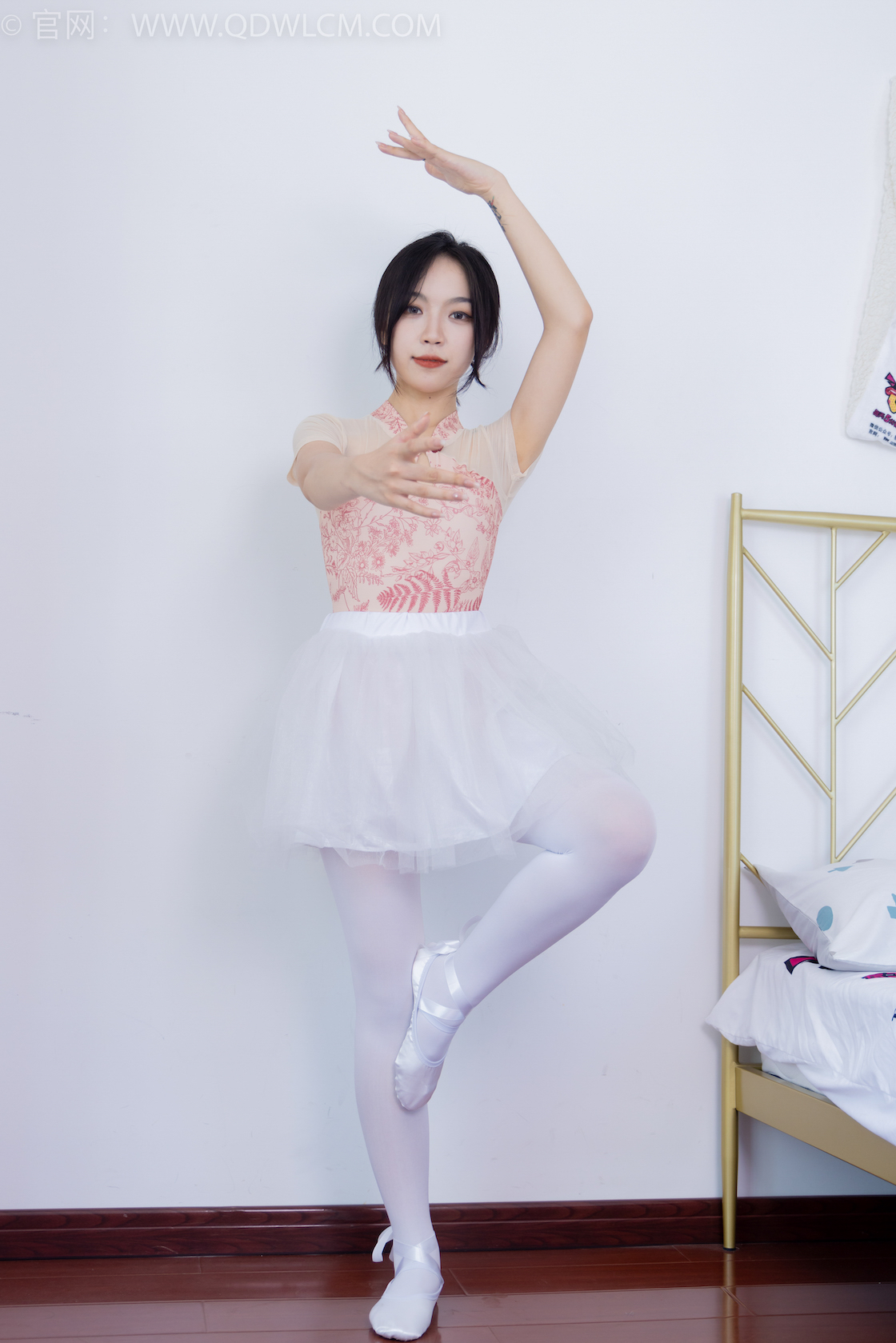 资讯|物恋传媒 &#8211; NO.1669期 《纱纱》 芭蕾鞋，厚白丝