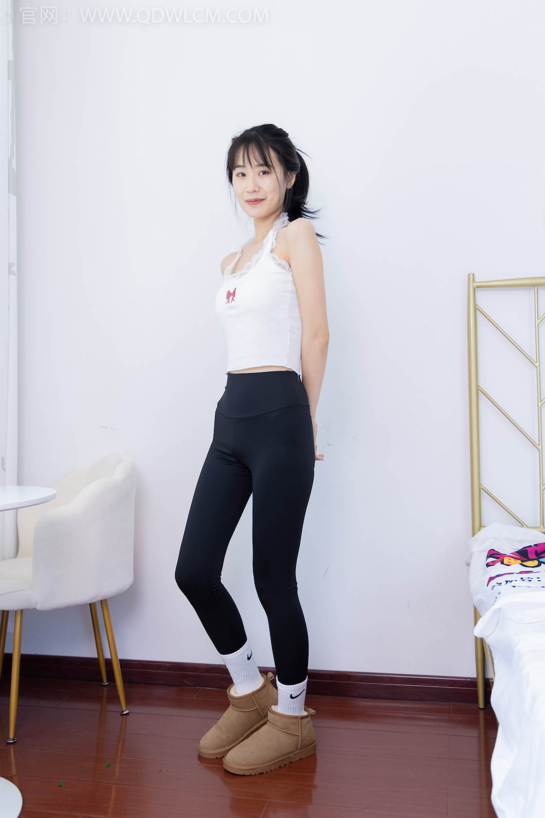资讯|物恋传媒 &#8211; NO.1814期 《菜菜》 雪地靴，白棉袜，瑜伽裤