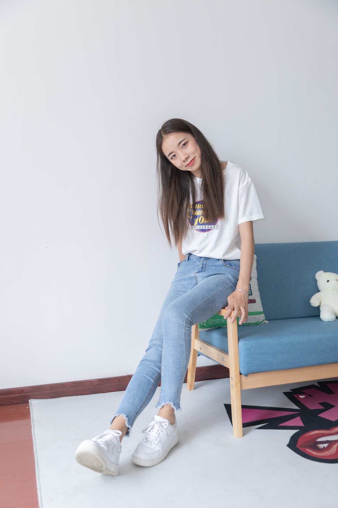 资讯|物恋传媒 &#8211; NO.845期 《蛋挞》 空军一号板鞋，白色棉船袜，裸足