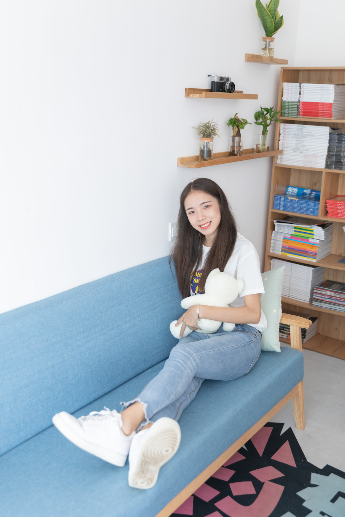 资讯|物恋传媒 &#8211; NO.845期 《蛋挞》 空军一号板鞋，白色棉船袜，裸足