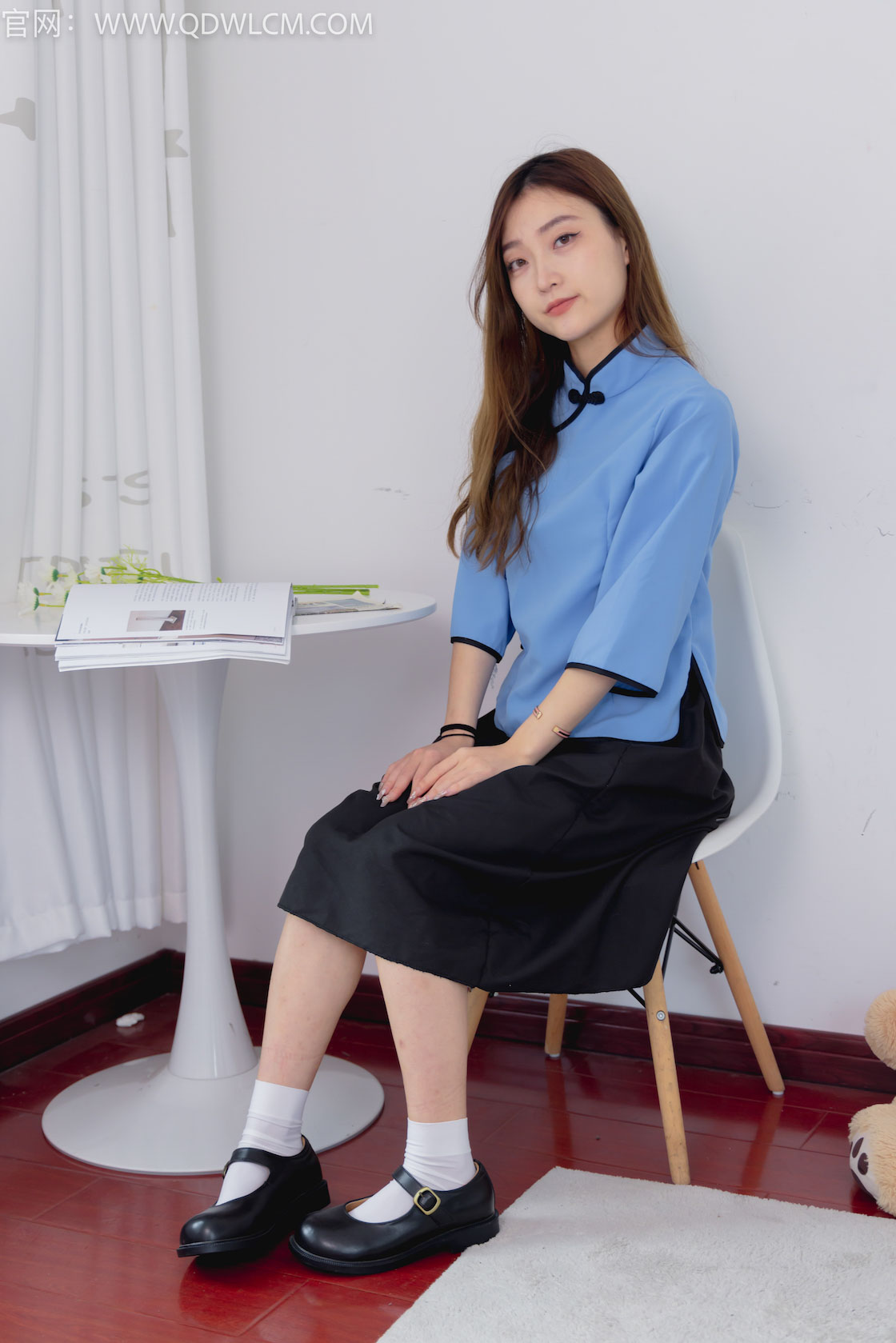 资讯|物恋传媒 &#8211; NO.1386期 《芒芒》 黑皮鞋，布鞋，短白丝[脚尖透明款]，民国风