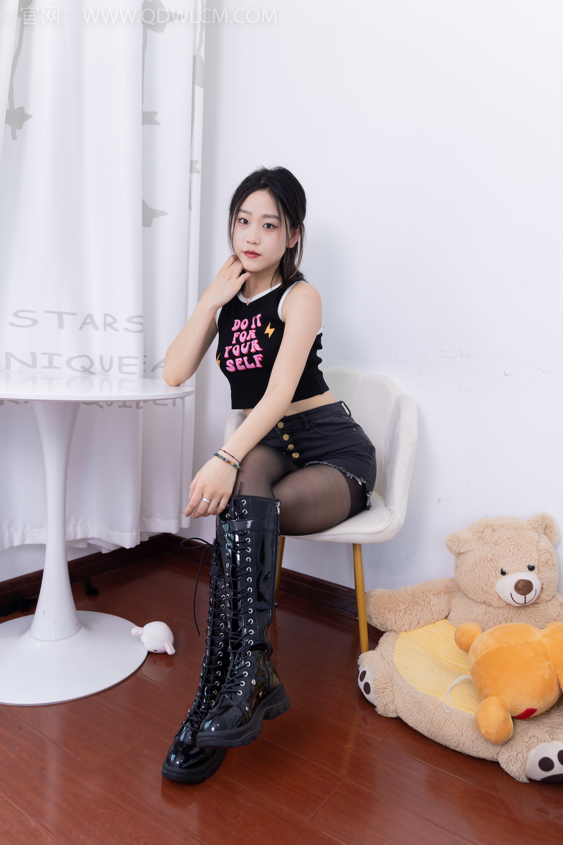 资讯|物恋传媒 &#8211; NO.1597期 《桃桃》 骑士靴，黑丝[脚尖加固款]