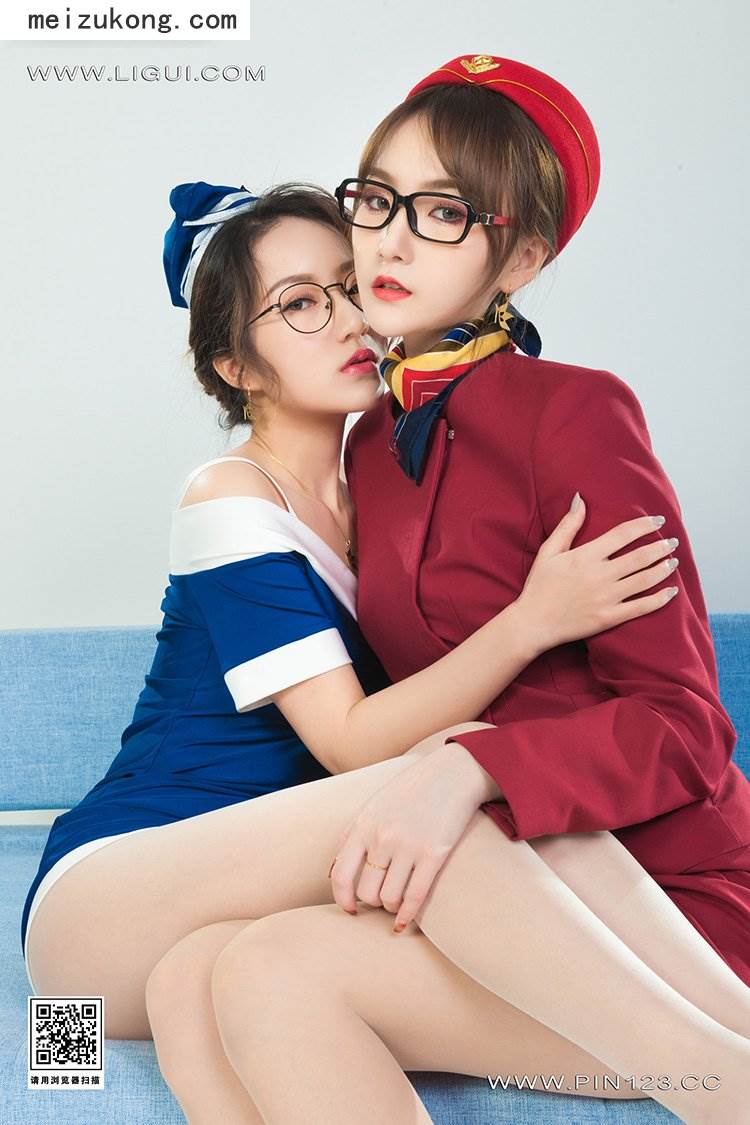 资讯|Ligui丽柜 &#8211; 2022.11.11 [双生花-空中丝欲] 汐汐&amp;心心 [97p-116M]