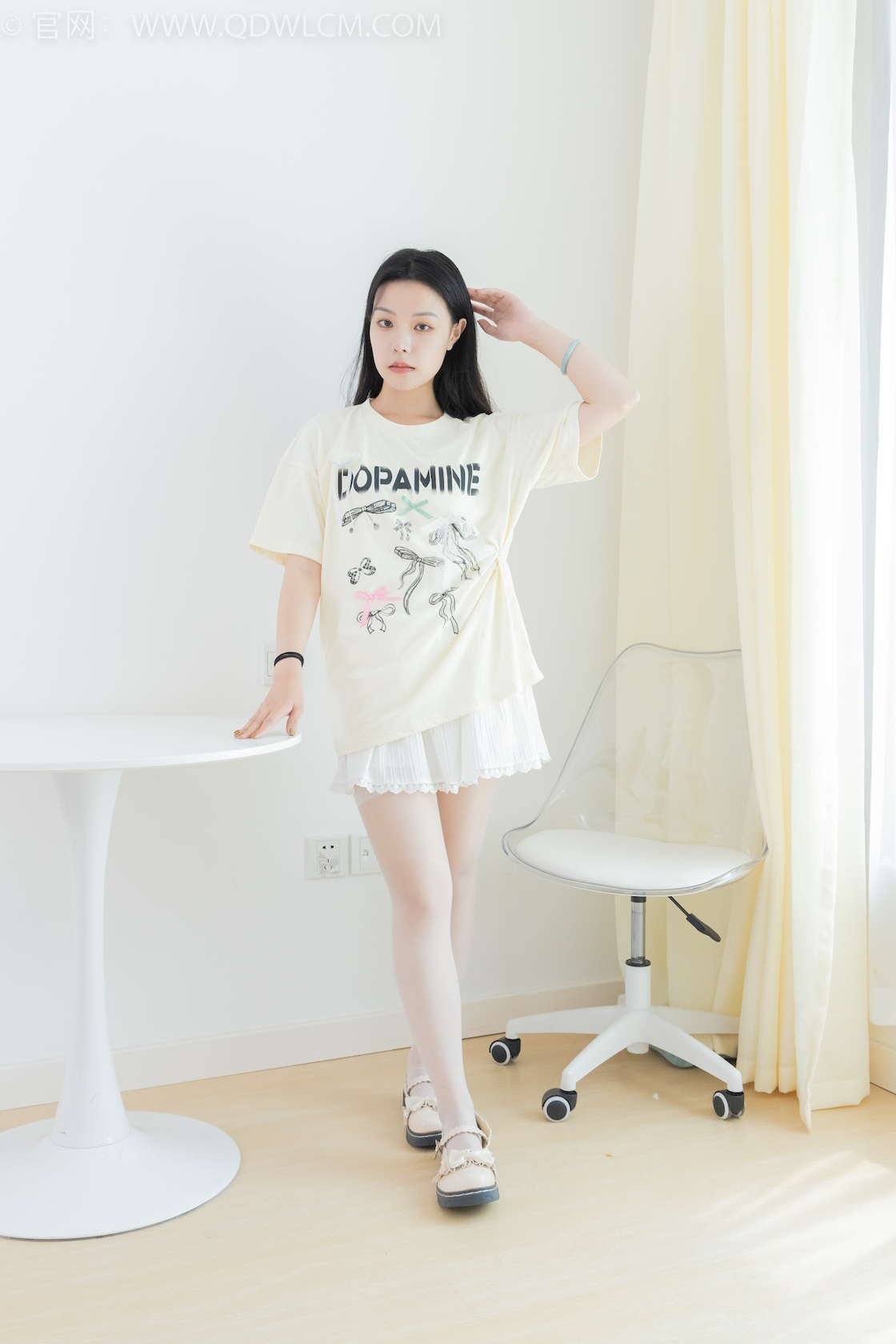 资讯|物恋传媒 &#8211; NO.2046期 《舒舒》 皮鞋，白丝[脚尖加固款]，物恋传媒，物恋摄影映画