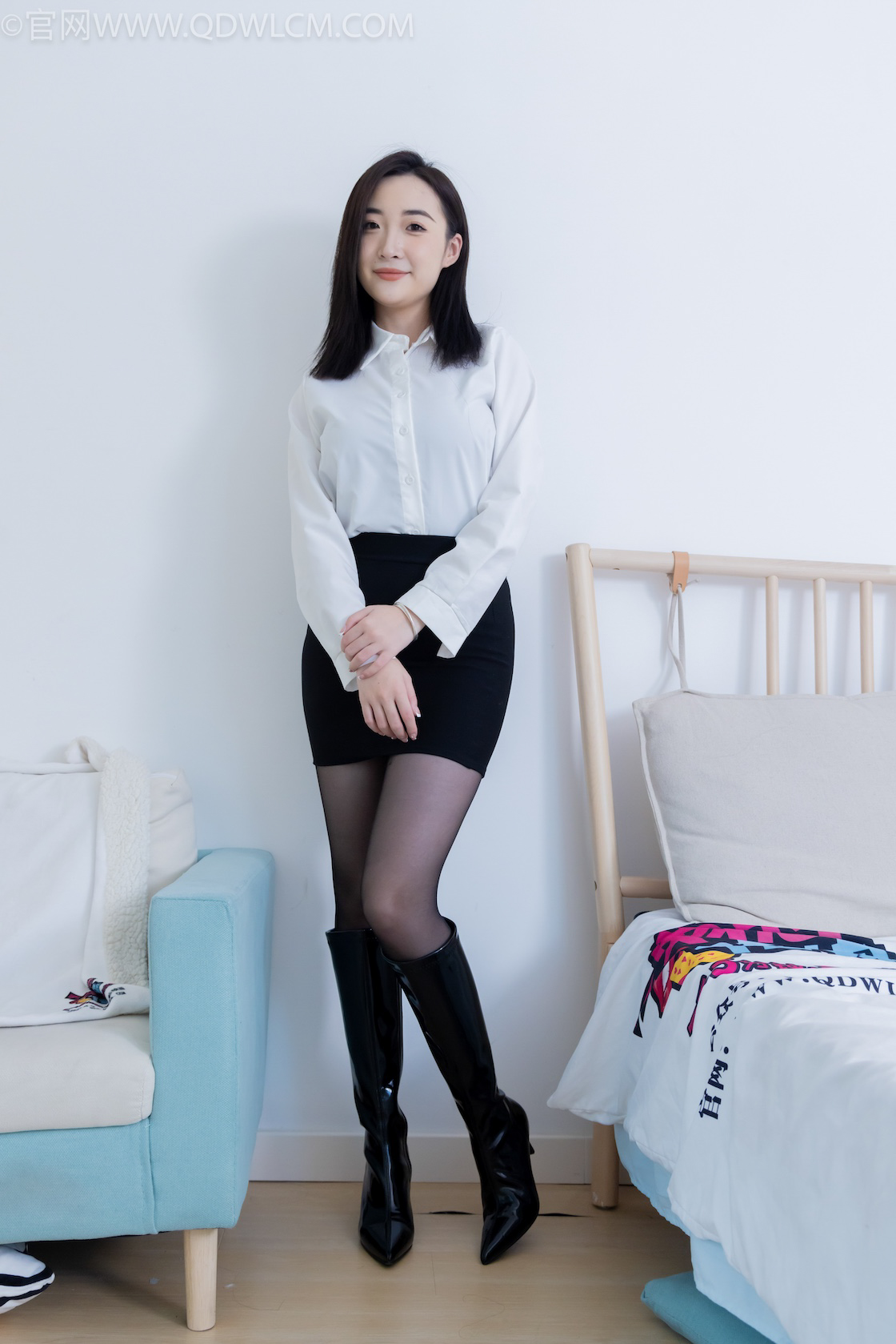 资讯|物恋传媒 &#8211; NO.2333期 《恬恬》 长靴，薄黑丝[脚尖加固款]，长靴比例较多，物恋传媒，物恋摄影映画