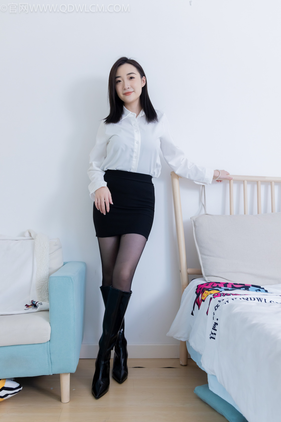 资讯|物恋传媒 &#8211; NO.2333期 《恬恬》 长靴，薄黑丝[脚尖加固款]，长靴比例较多，物恋传媒，物恋摄影映画