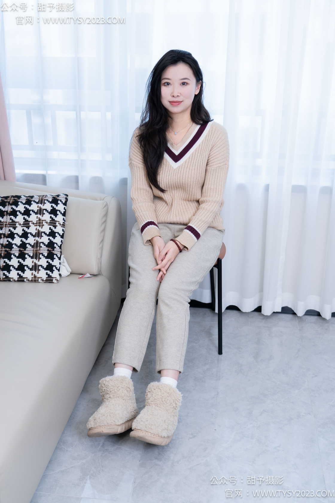 资讯|甜予摄影 &#8211; NO.256期 《梦梦》 短靴，白棉袜，裸足