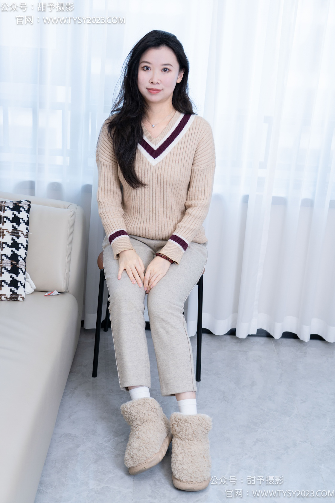 资讯|甜予摄影 &#8211; NO.256期 《梦梦》 短靴，白棉袜，裸足