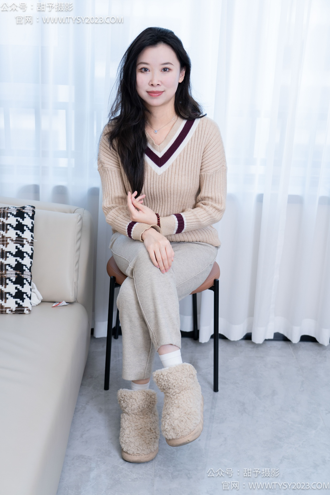 资讯|甜予摄影 &#8211; NO.256期 《梦梦》 短靴，白棉袜，裸足