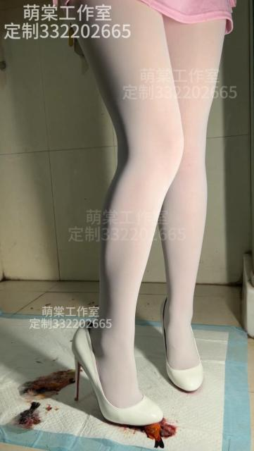 资讯|crush 萌棠工作室 白丝圆头白高跟制作金鱼地毯画 [13分59秒]