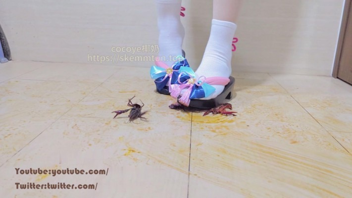 资讯|crush C3082 &#8211; 椰奶白袜木屐踩喷龙虾 [9分14秒]