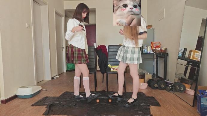 资讯|病娇工作室 娇娇和闺蜜踩食物喂你吃 [9分43秒]