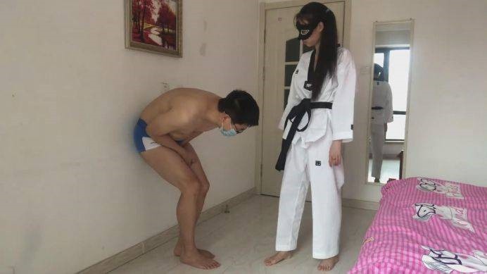 活力诗蔓 诗曼 跆拳道美女姐姐狂虐陪练小男生 [12分18秒]