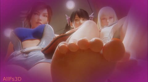 动漫 第一人视角足踩踏虐MMD [9分46秒]