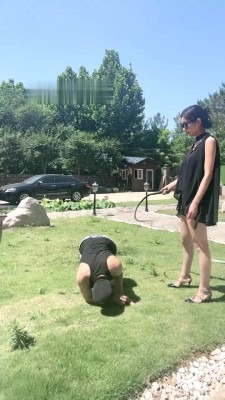 直播视频 《沅芷大人》晨练-狗畜生就是用来打 [35分40秒]