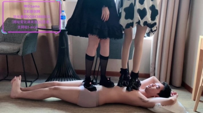 资讯|女王女主 《神乐Sama》双倍的折磨！带素人小姐姐一起踩踏 [48分56秒]
