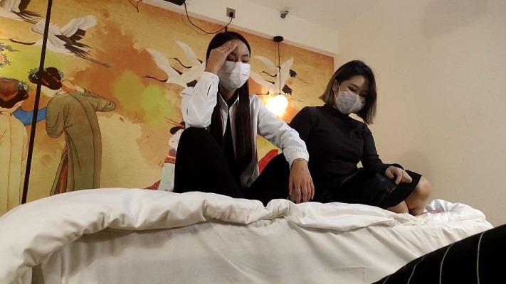 模特小姐姐 楼遥梦晨双女主裸足虐脸 [30分19秒]