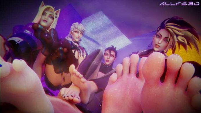 资讯|动漫 《3D新品改良POV.LOL四女跳舞后足责》3D POV Extra intro Ganked KDA [32分35秒]