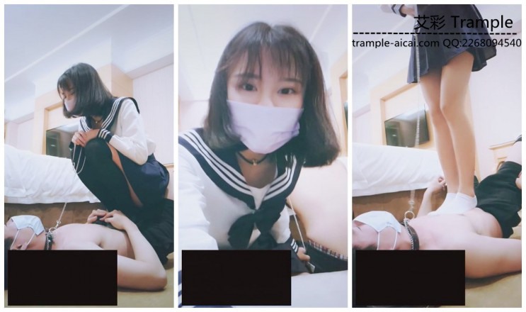 女王女主 萌喵学生制服棉袜皮鞋玩弄踩踏狗狗-41分钟 [48分56秒]