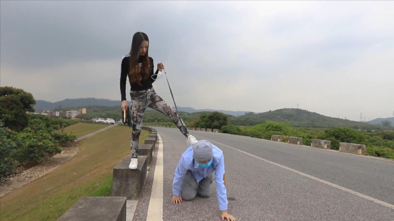 资讯|奴隶岛 『奴隶岛』—灵灵户外人形犬训练 [6分3秒]