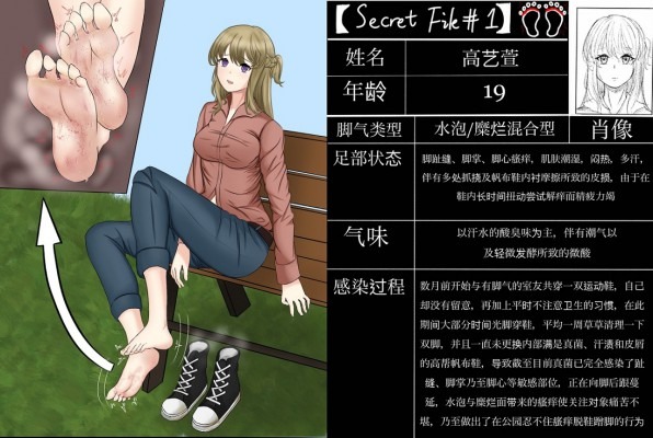 资讯|漫画 少女的重度脚气重口系列 [15分17秒]