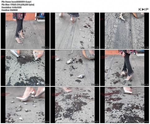 资讯|crush 《CactusHeelStudio》宝儿银色高跟首次体验户外踩花甲 你们一个也别想跑 [10分28秒]