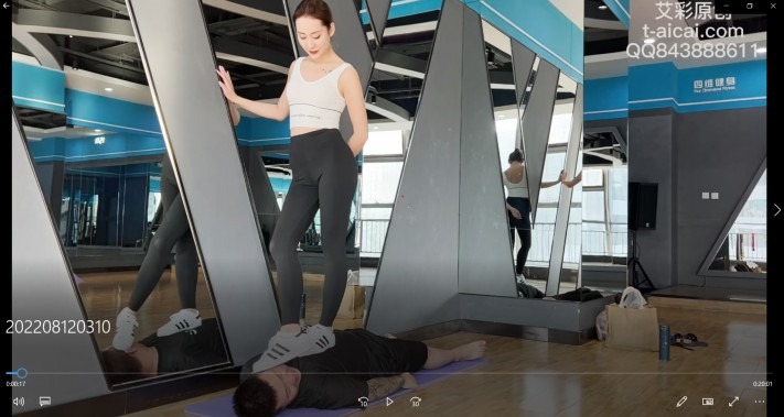 女王女主 白袜美女教练健身房的残酷制服训练 [48分56秒]